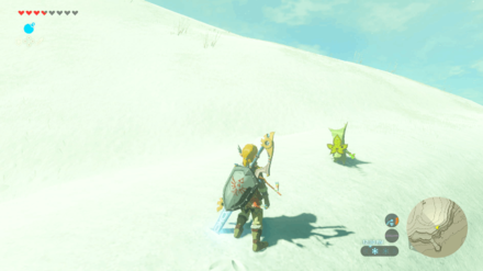 Botw - Gerudo Korok 27 Overworld View