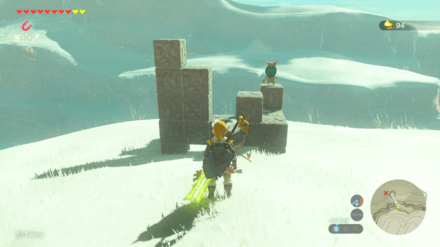 Botw - Gerudo Korok 28 Overworld View