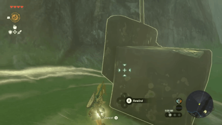 Zelda TotK - How to Use Recall Step 1