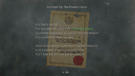 Merchant Tip: The Prudent Choice Resident Evil 4 Remake