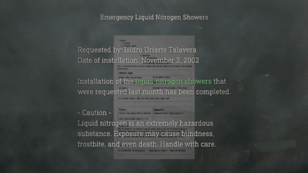 Emergency Liquid Nitrogen Showers Resident Evil 4 Remake