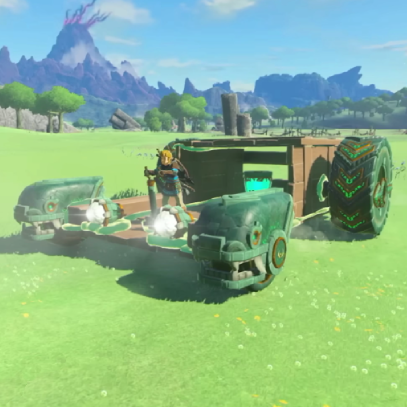 Zelda Tears of the Kingdom - Ultrahand Four Wheel Land Vehicle