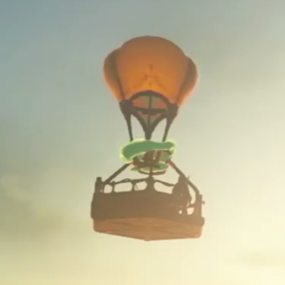 Zelda Tears of the Kingdom - Ultrahand Hot Air Balloon