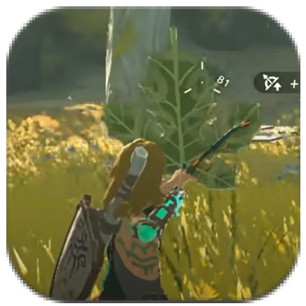 Tears of the Kingdom - Korok Frond + Arrow