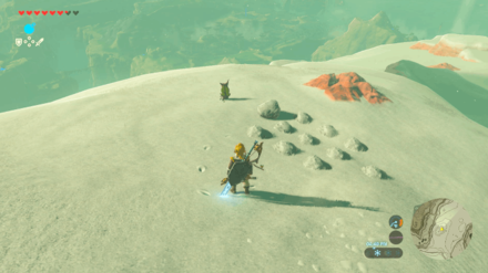 Botw - Gerudo Korok 33 Overworld View