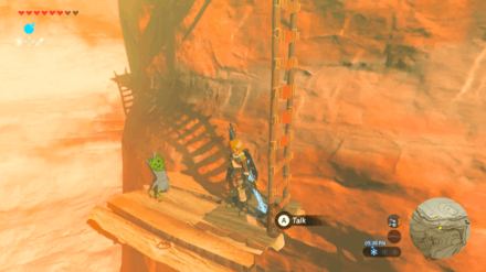 Botw - Gerudo Korok 34 Overworld View