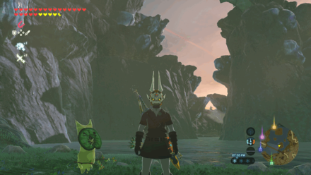 Botw - Lanayru Korok 48 Overworld View