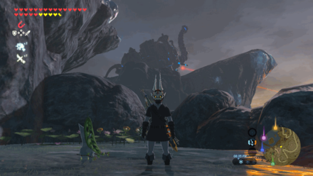 Botw - Lanayru Korok 49 Overworld View