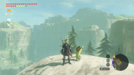 Botw - Lanayru Korok 58 Overworld View