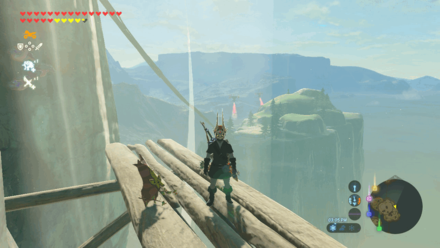 Botw - Lanayru Korok 59 Overworld View