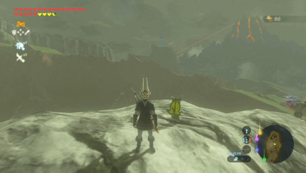 Botw - Lanayru Korok 60 Overworld View