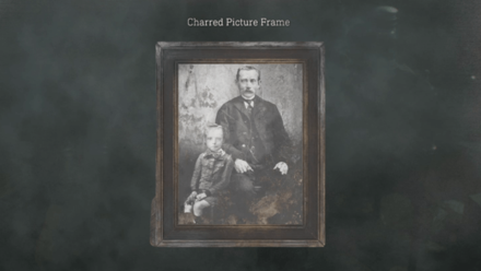 Charred Picture Frame Resident Evil 4 Remake