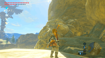 Botw - Tabantha Korok 17 Overworld View