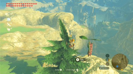 Botw - Tabantha Korok 20 Overworld View