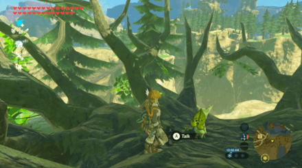 Botw - Tabantha Korok 21 Overworld View