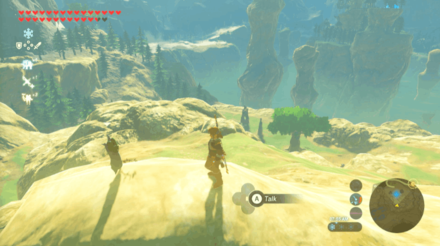 Botw - Tabantha Korok 29 Overworld View