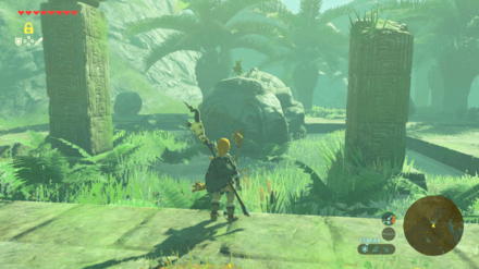 Botw - Lake Korok 18 Overworld View