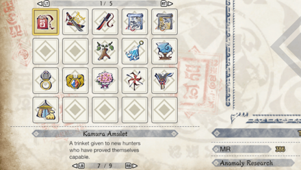 MH Rise - View Awards on Guild Card