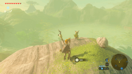 Botw - Lake Korok 21 Overworld View