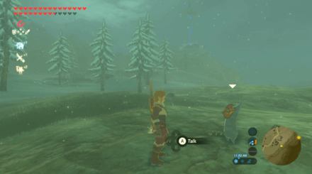 Botw - Hebra Korok 8 Overworld View