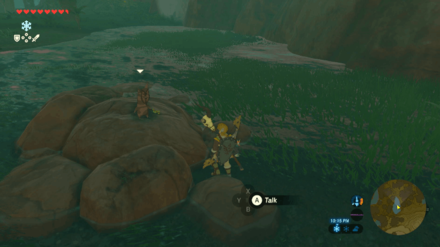 Botw - Lake Korok 23 Overworld View