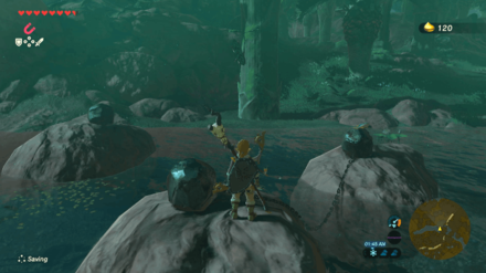 Botw - Lake Korok 24 Overworld View