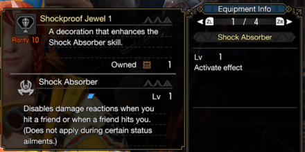 Monster Hunter Rise Sunbreak - Shockproof Jewel 1