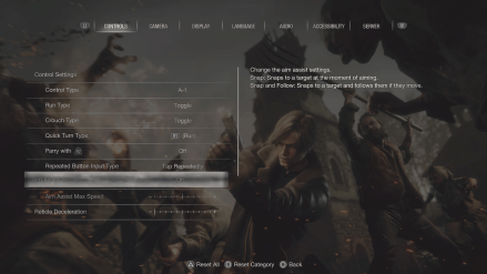 RE4 Mercenaries - Aim Assist