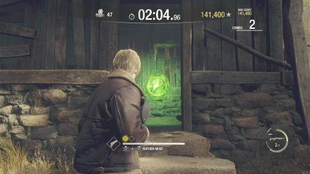 RE4 Mercenaries - Green Orbs