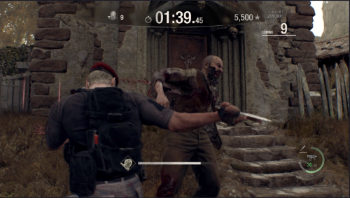 Resident Evil 4 Remake (RE4) Krauser Knife Combo