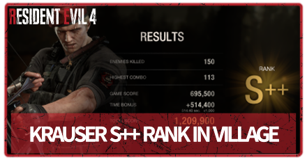 RE4 Remake Krauser S++ Village