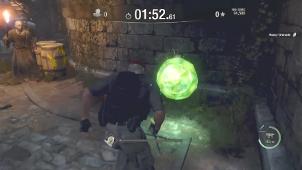 RE4 Mercenaries - Green Orbs