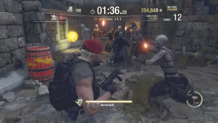 RE4 Mercenaries - Castle Starting Area