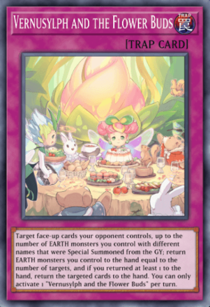 Vernusylph and the Flower Buds