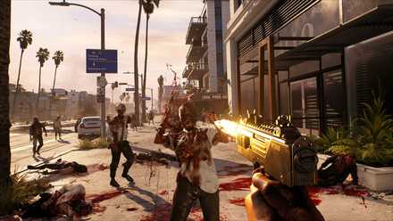 Dead Island 2 Popping out an Uzi