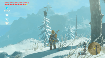 Botw - Hebra Korok 35 Overworld View
