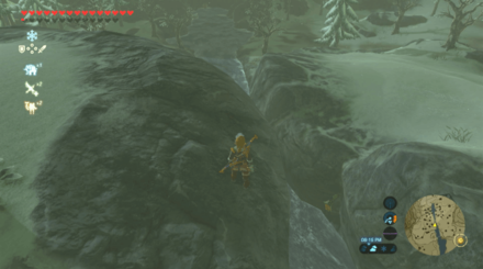 Botw - Hebra Korok 33 Overworld View