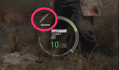 Resident Evil 4 Remake - Knife Durability Meter