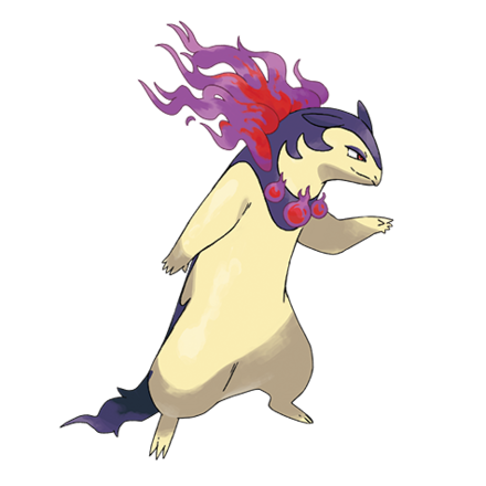 Pokemon Scarlet and Violet SV - Hisuian Typhlosion