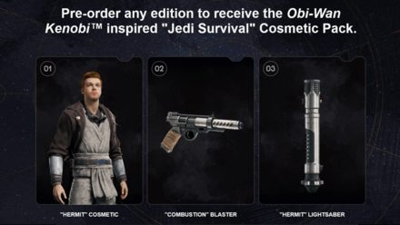 Jedi Survivor Pre-Order Bonuses