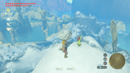 Botw - Hebra Korok 49 Overworld View