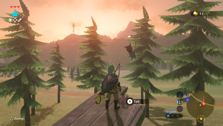 Botw - Woodland Korok 14 Overworld View
