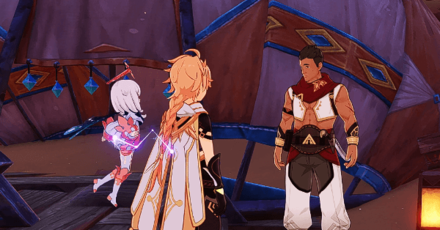 Genshin Impact - The Splendorous Sky That Day Walkthrough - Go Near the Temir Mountains