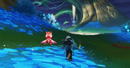 Genshin Impact - The Splendorous Sky That Day Walkthrough - Look For Zurvan