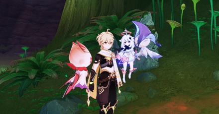 Genshin Impact - The Splendorous Sky That Day Walkthrough - Talk to Zurvan