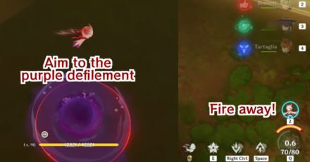 Genshin - Purple Mist - Fire with Sorush