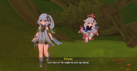 Genshin - What Shape Does the Self Hold Step 6 - Go to Heart of Oasis