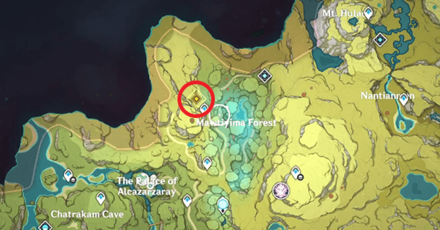 Genshin - Where Lies the Path Home Step 5 - Teleport to Mawtiyima Forest
