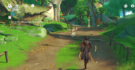 Genshin - Where Lies the Path Home Step 1 - Meet Nahida at Entrance of Sumeru