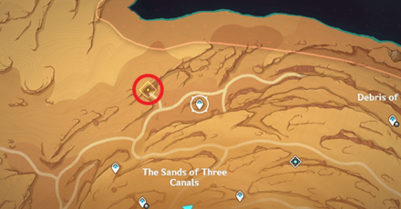 Genshin - What Shape Does the Self Hold Step 5 - Teleport to Cave where Apep